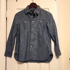 Polo Ralph Lauren boys denim shirt size M (10-12), new without tags